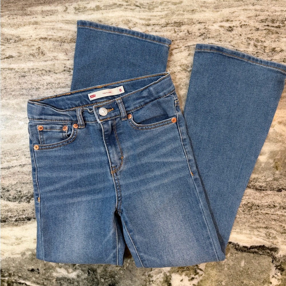 Levi's Girls 726 Flare Jeans Size 8